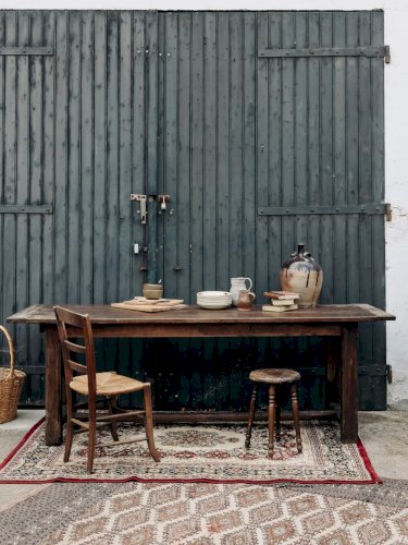 Romy, la table à manger en bois N°267