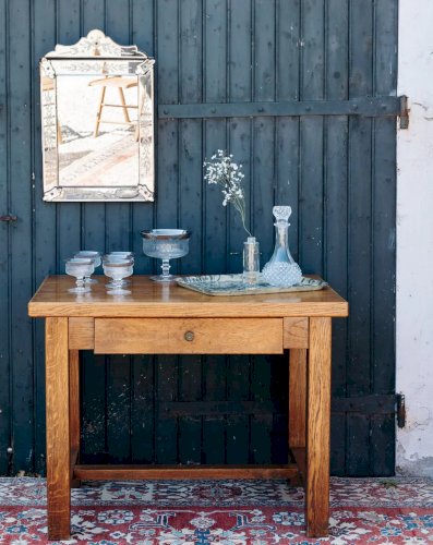 Romy, la table à manger en bois N°289