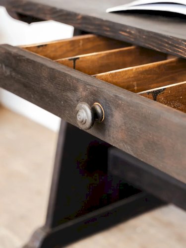 Romy, la table à manger en bois N°360