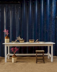 Romy, the wooden dining table No. 456