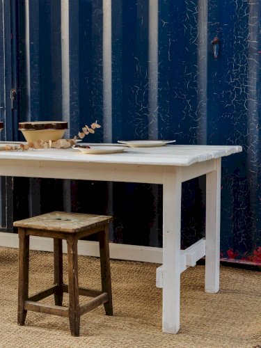 Romy, la table à manger en bois N°456