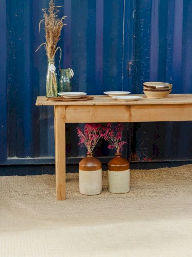 Romy, la table à manger en bois N°457
