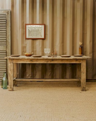 Romy, la table à manger en bois N°464