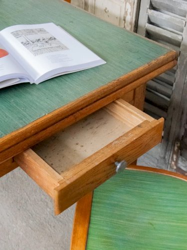 Romy, la table à manger en bois N°495