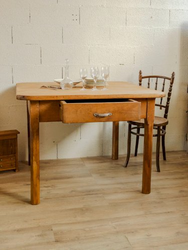 Romy, la table à manger en bois N°501