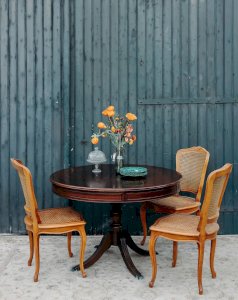 Romy, the wooden dining table N°505