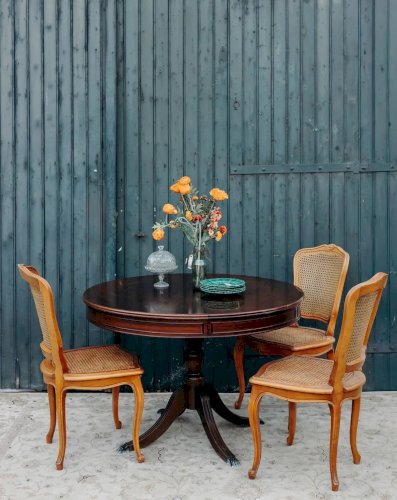 Romy, la table à manger en bois N°505
