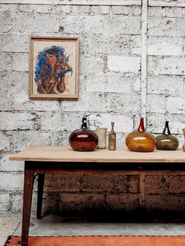 Romy, la table de ferme en bois N°333