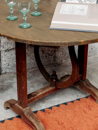 Romy, la table de vigneron en bois N°332