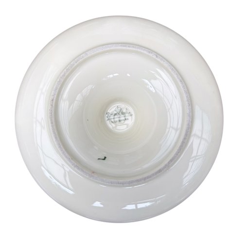Rosenthal – Cendrier publicitaire Reemtsma – Porcelaine bleu cobalt et or – Allemagne – Art déco – circa 1928