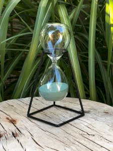 Hourglass on stand