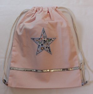 sac à dos rose etoile liberty
