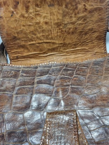 Sac à main en croco