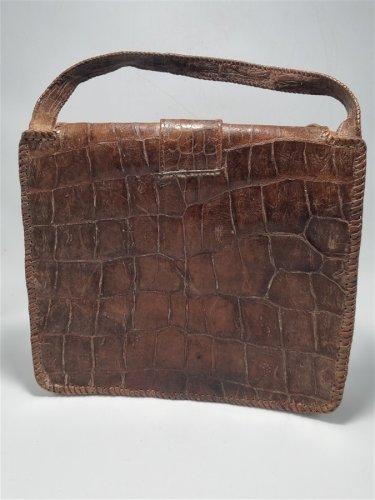Sac à main en croco