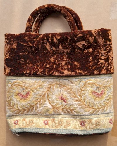 Sac à main  vintage  neuf  Rachel paris en velours