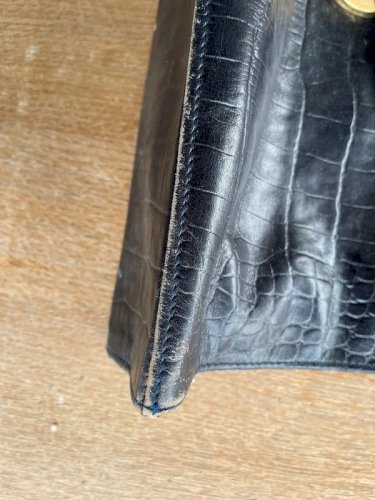 Sac / cartable Longchamp vintage