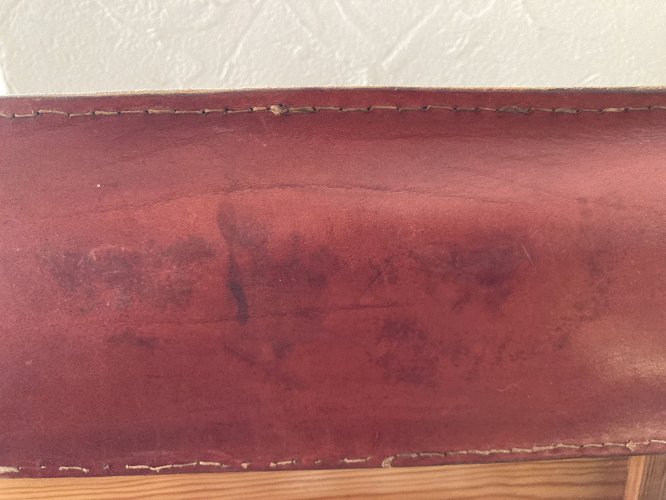 Sac en cuir naturel véritable, de fabrication artisanale