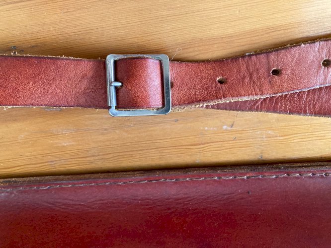 Sac en cuir naturel véritable, de fabrication artisanale