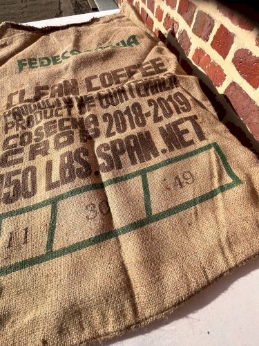 Sac en toile de lute