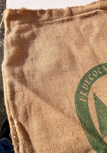 Sac en toile de lute