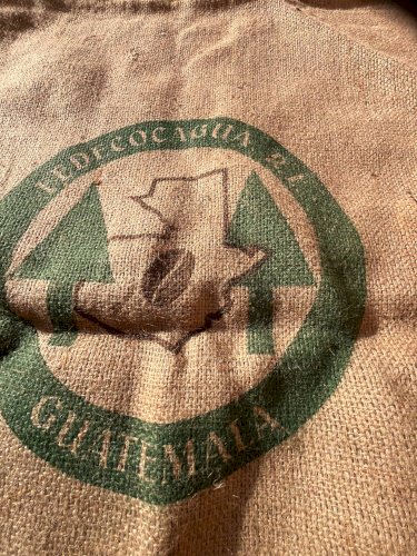 Sac en toile de lute