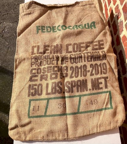 Sac en toile de lute