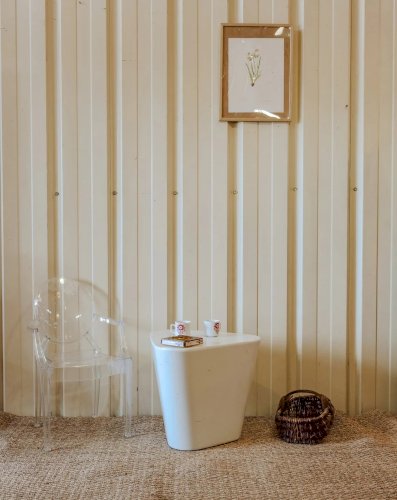 Sacha, le guéridon laqué blanc N°20