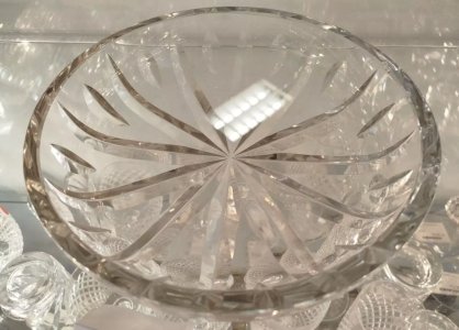 SAINT LOUIS COUPE Corbeille Vide Poche Cristallerie Cristal 19VF 19/12