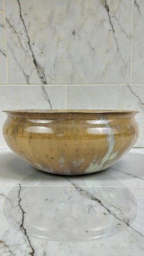 Saladier grès signé Anne Marie Sybesma De Bay, alias MIEP La Borne