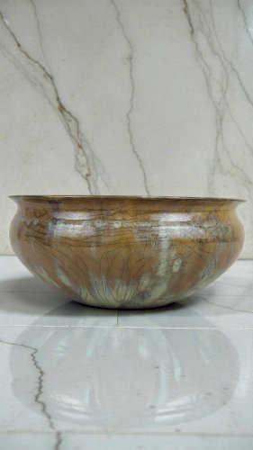 Saladier grès signé Anne Marie Sybesma De Bay, alias MIEP La Borne