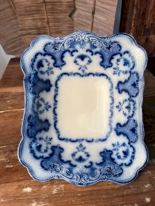 Saladier WH Grindley «Flow Blue» modèle Alton