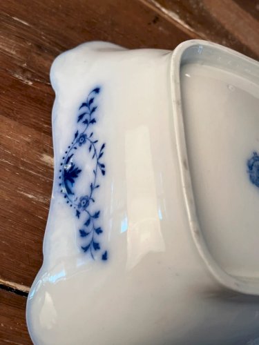 Saladier WH Grindley «Flow Blue» modèle Alton