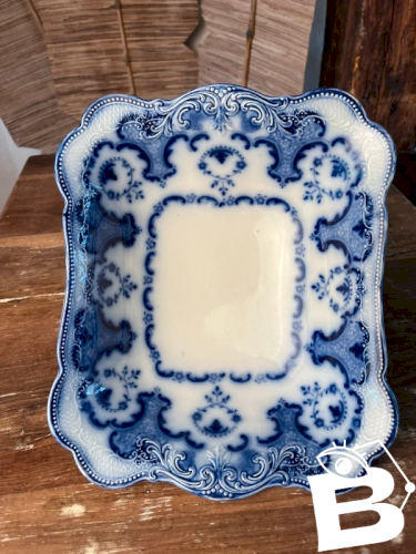 Saladier WH Grindley «Flow Blue» modèle Alton