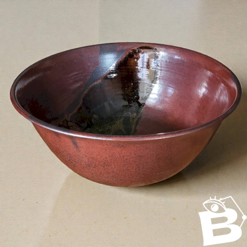 Saladier XXL en grès Jean Cacheleux / Puisaye