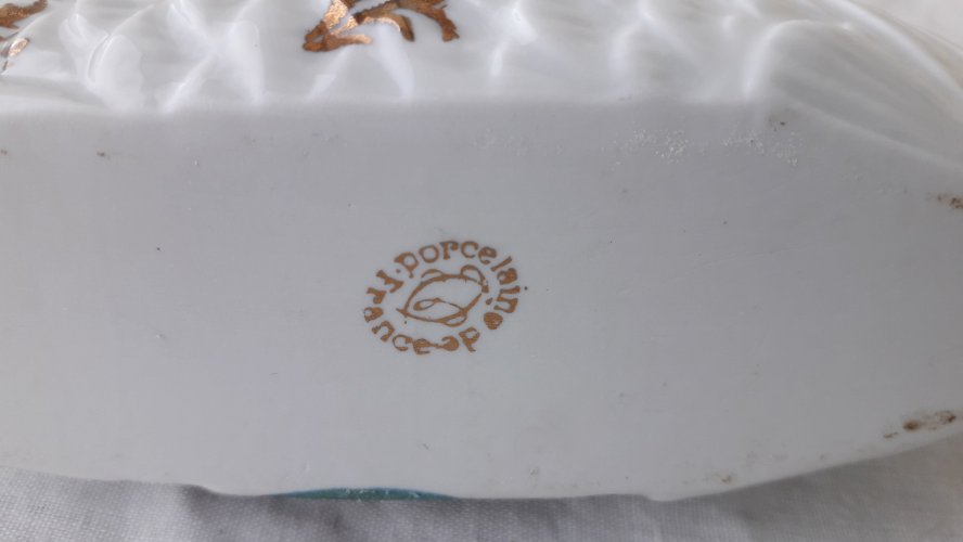 Saleron en porcelaine poisson