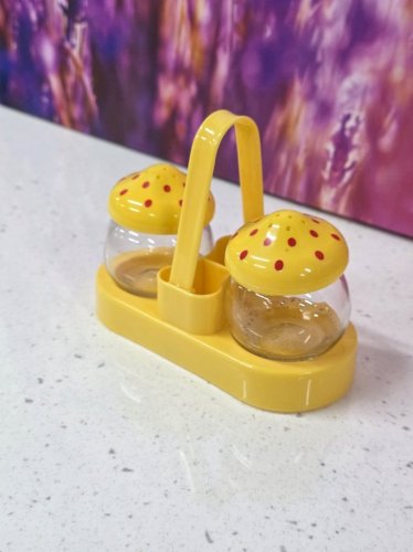 salerons salière poivrière vintage sel poivre champignon solmaz mercan