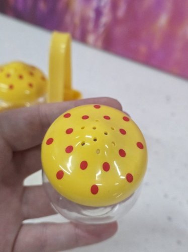 salerons salière poivrière vintage sel poivre champignon solmaz mercan