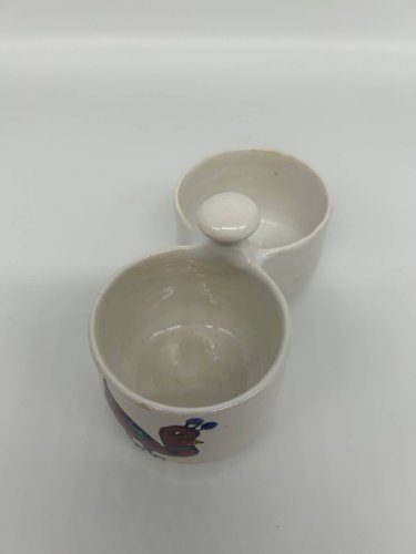 saliére en céramique années 60