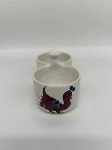 saliére en céramique années 60