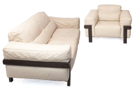 Salon en cuir par Natuzzi