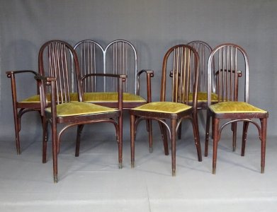 Kohn Salon by Hoffmann No. 369 1910, no Thonet