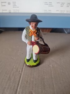 Santon Adry - 12 cm - tambourine