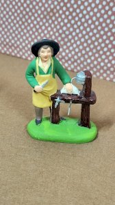 SANTON MARCEL CARBONEL FOR PAINTED CLAY CRÈCHE NO. 22