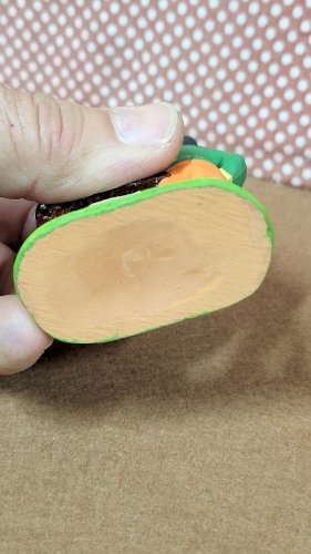 SANTON MARCEL CARBONEL POUR CRECHE EN TERRE CUITE PEINTE N° 22