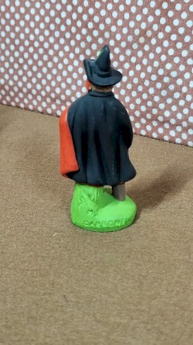 SANTON MARCEL CARBONEL POUR CRECHE EN TERRE CUITE PEINTE N° 30