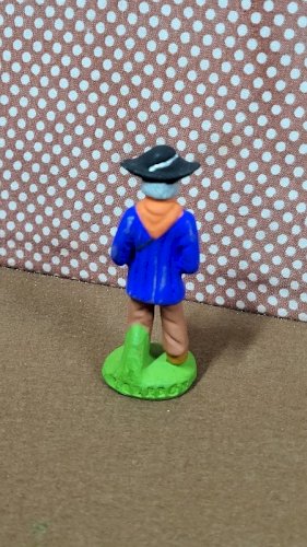 SANTON MARCEL CARBONEL POUR CRECHE EN TERRE CUITE PEINTE N° 5