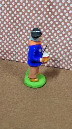 SANTON MARCEL CARBONEL POUR CRECHE EN TERRE CUITE PEINTE N° 5