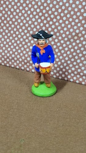 SANTON MARCEL CARBONEL POUR CRECHE EN TERRE CUITE PEINTE N° 5