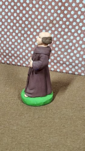 SANTON MARCEL CARBONEL POUR CRECHE EN TERRE CUITE PEINTE N° 6