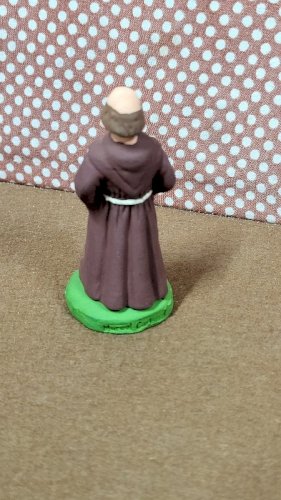 SANTON MARCEL CARBONEL POUR CRECHE EN TERRE CUITE PEINTE N° 6